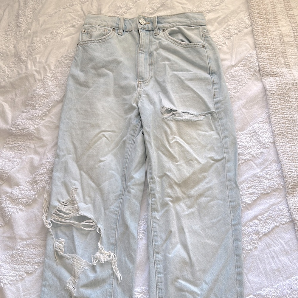 Light Wash Garage Jeans